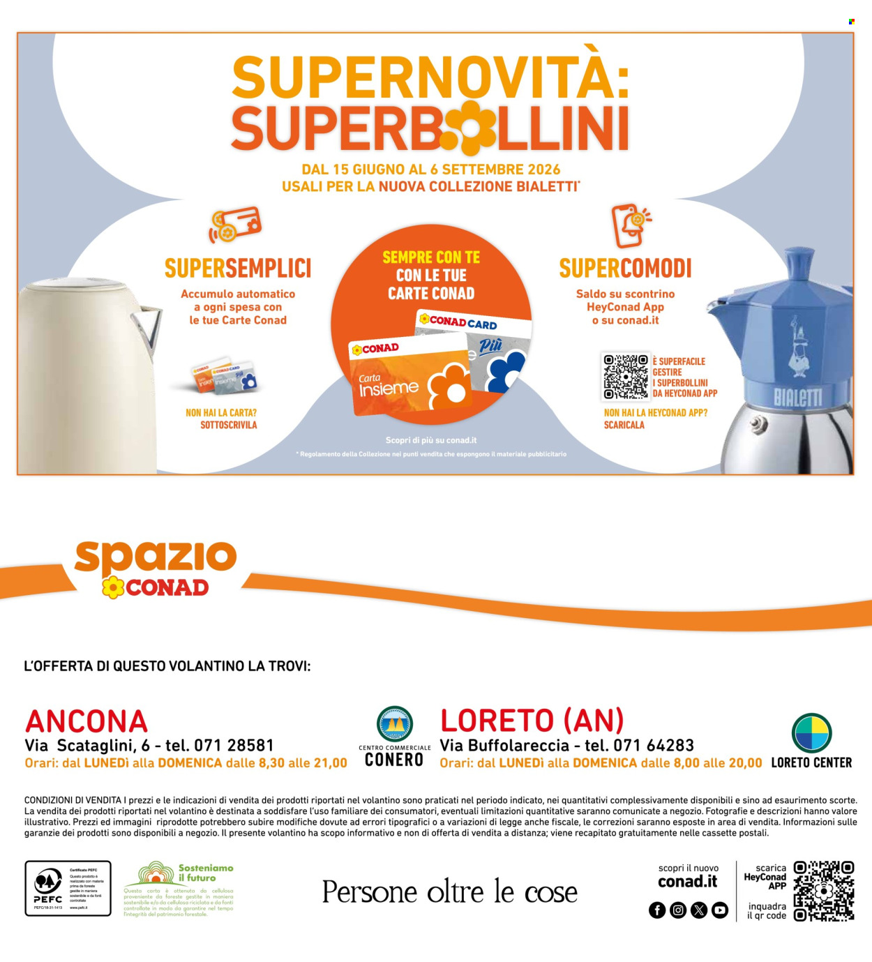 Leták Spazio Conad - 4.6.2026 - 10.6.2026. Strana 24