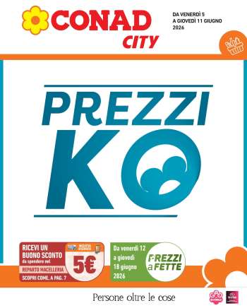 Volantino Conad City - 5/6/2026 - 11/6/2026.