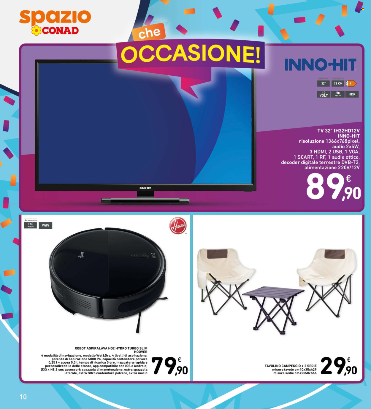Leták Spazio Conad - 5.6.2026 - 14.6.2026. Strana 10