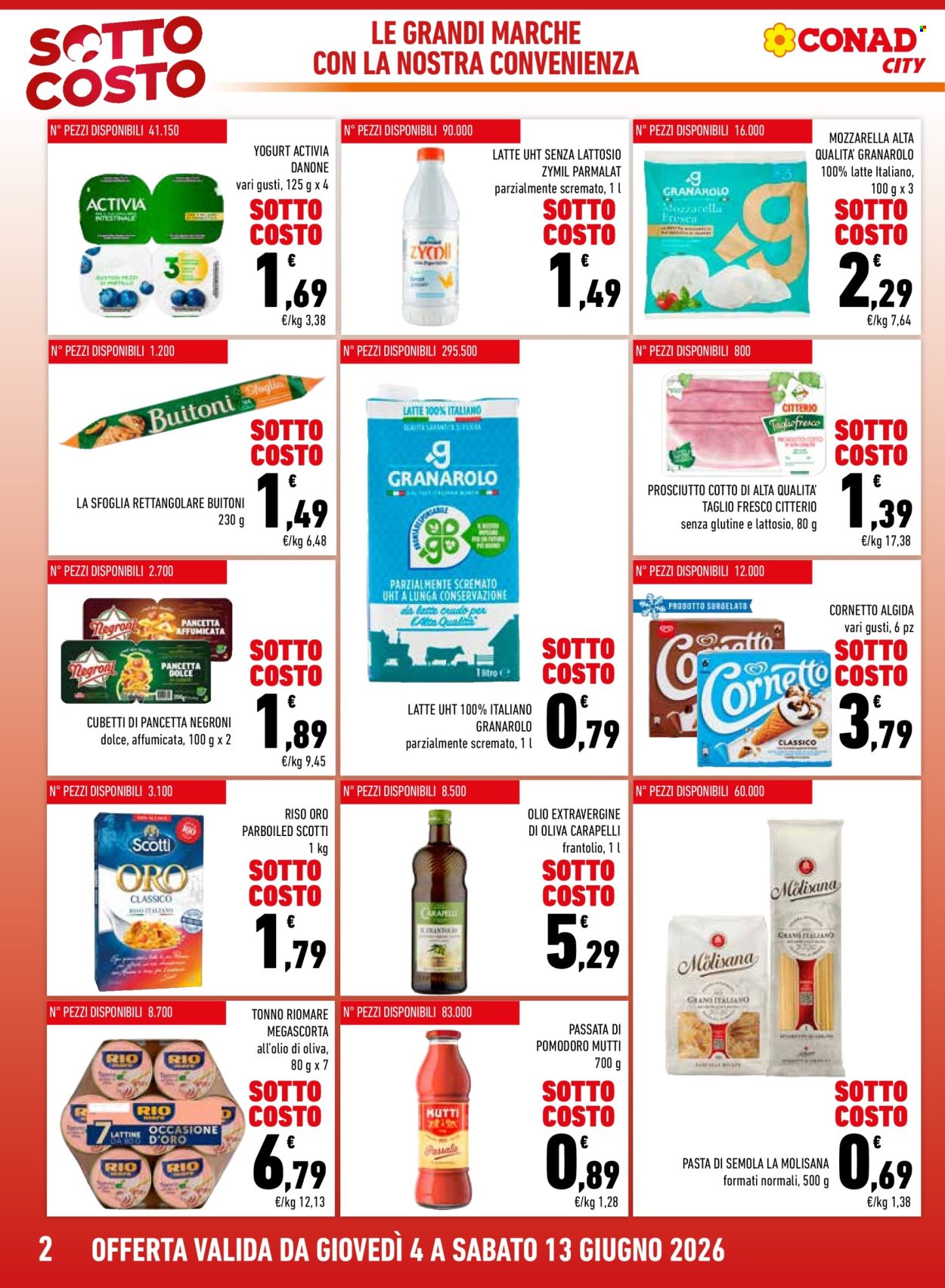 Volantino Conad City - 4/6/2026 - 11/6/2026. Pagina 2