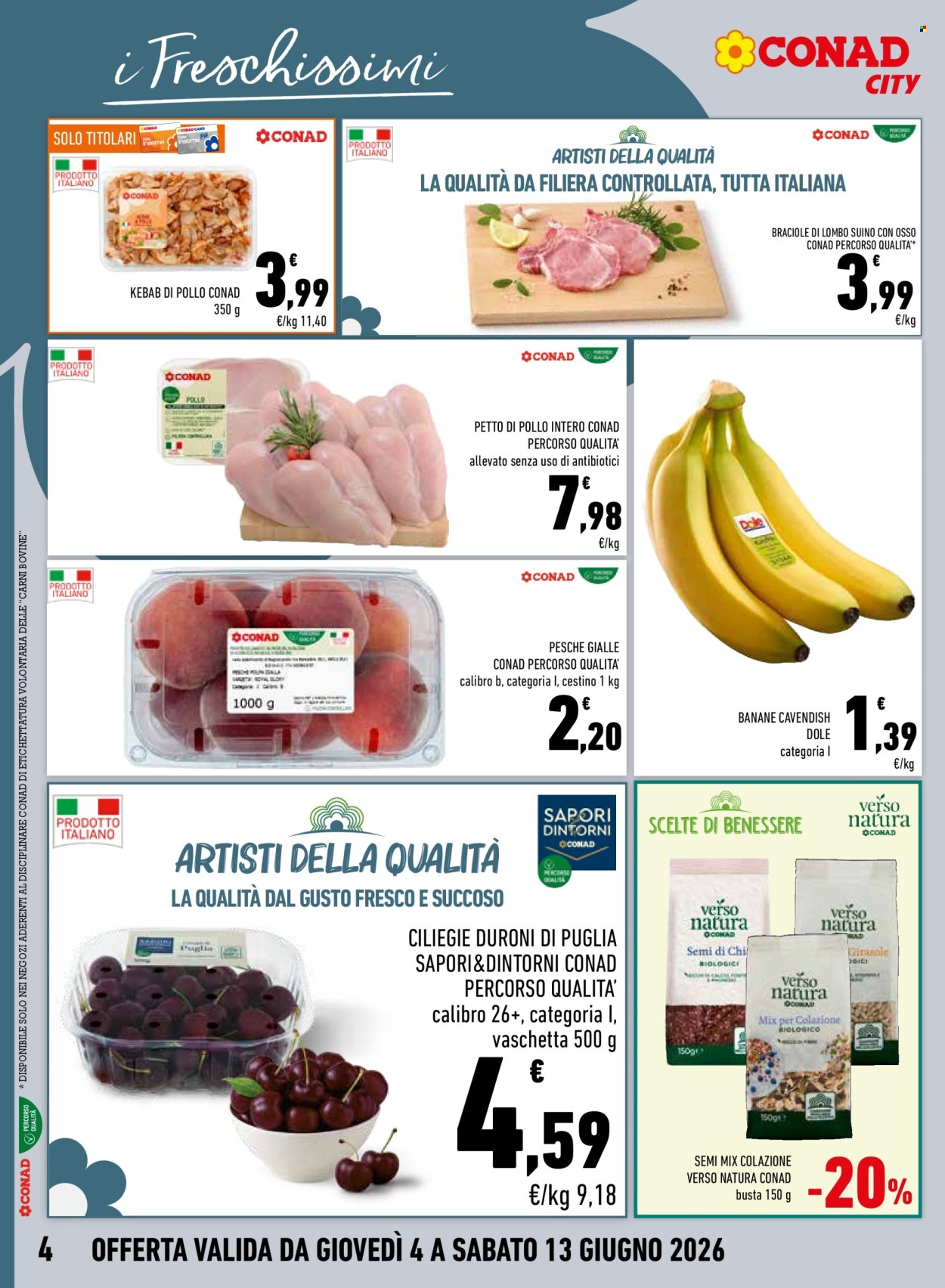 Volantino Conad City - 4/6/2026 - 11/6/2026. Pagina 4