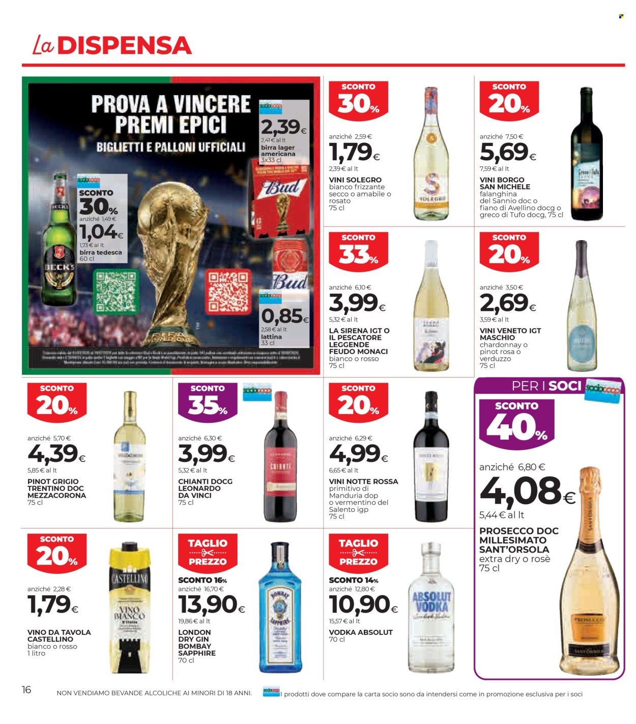 Volantino Coop - 4/6/2026 - 17/6/2026. Pagina 16