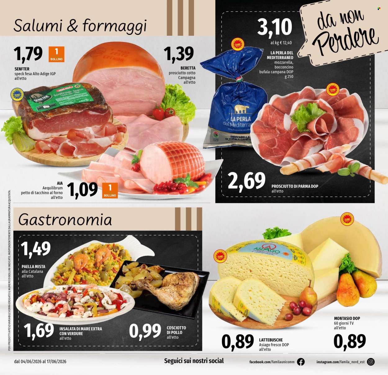 Volantino Famila - 4/6/2026 - 17/6/2026. Pagina 4