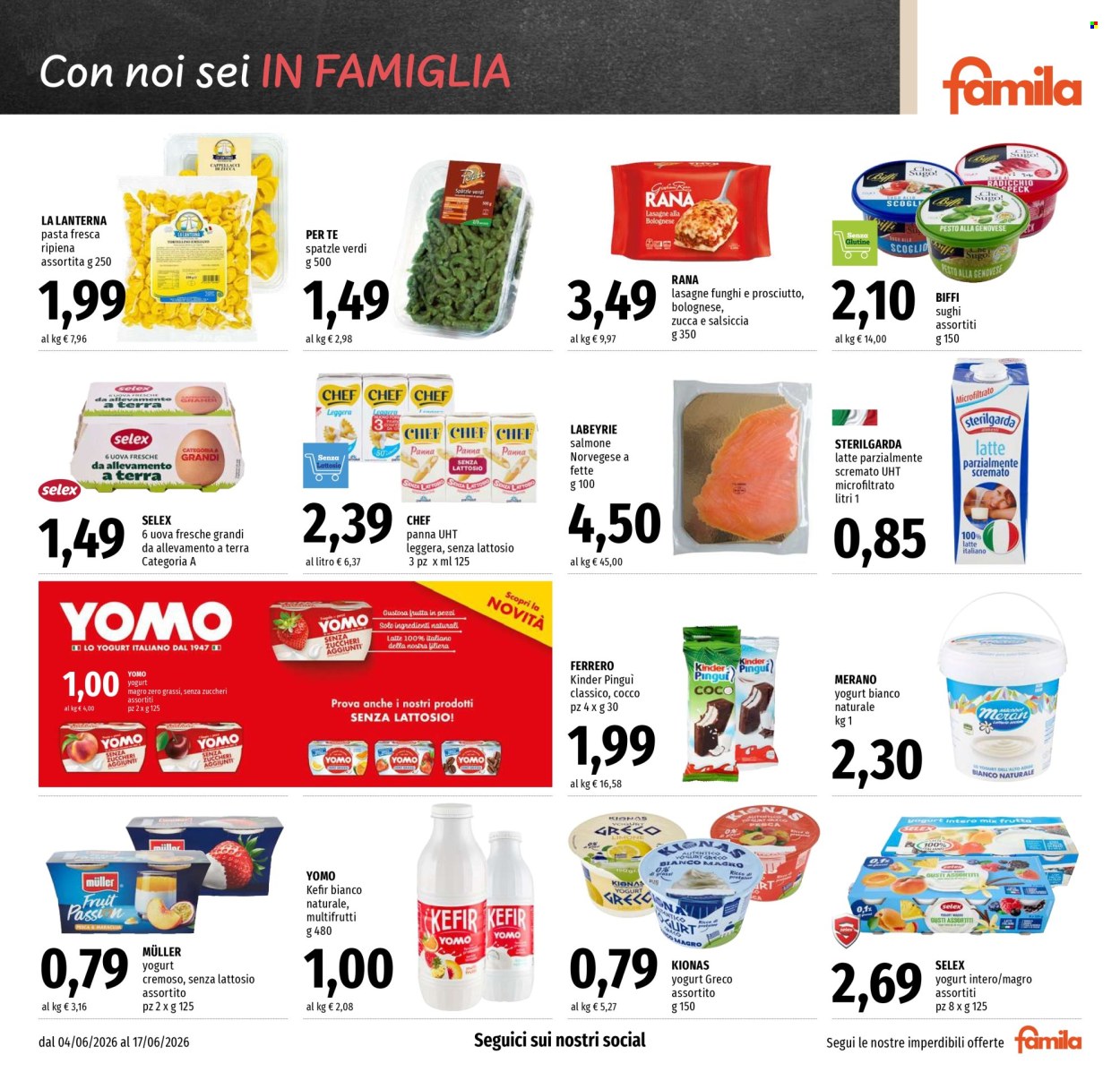 Volantino Famila - 4/6/2026 - 17/6/2026. Pagina 7