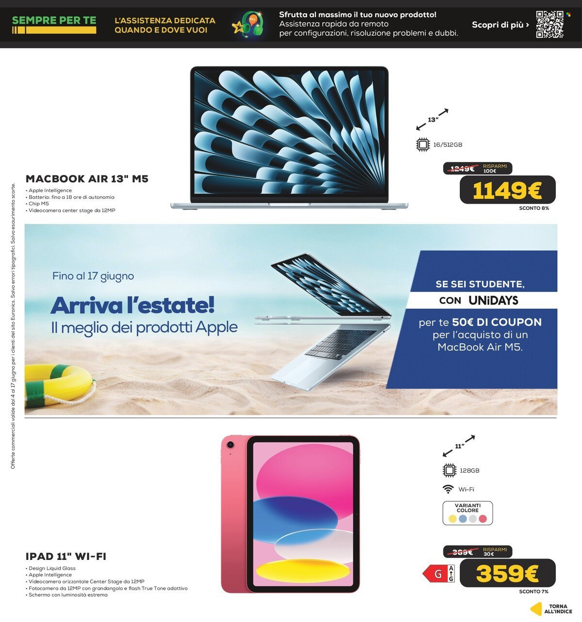 Volantino Euronics - 4/6/2026 - 17/6/2026. Pagina 8