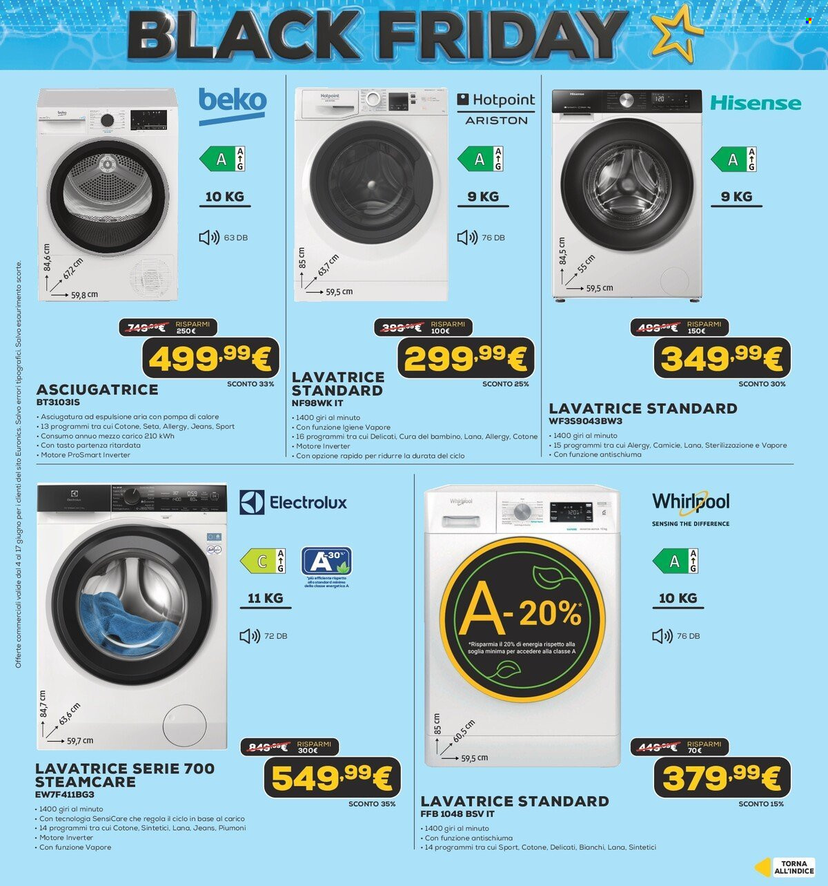Volantino Euronics - 4/6/2026 - 17/6/2026. Pagina 23