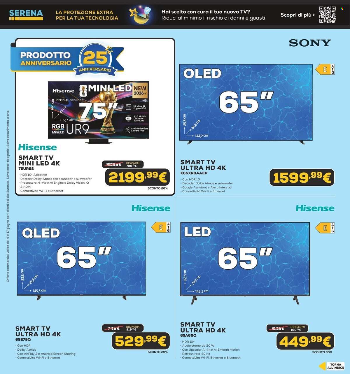 Volantino Euronics - 4/6/2026 - 17/6/2026. Pagina 44