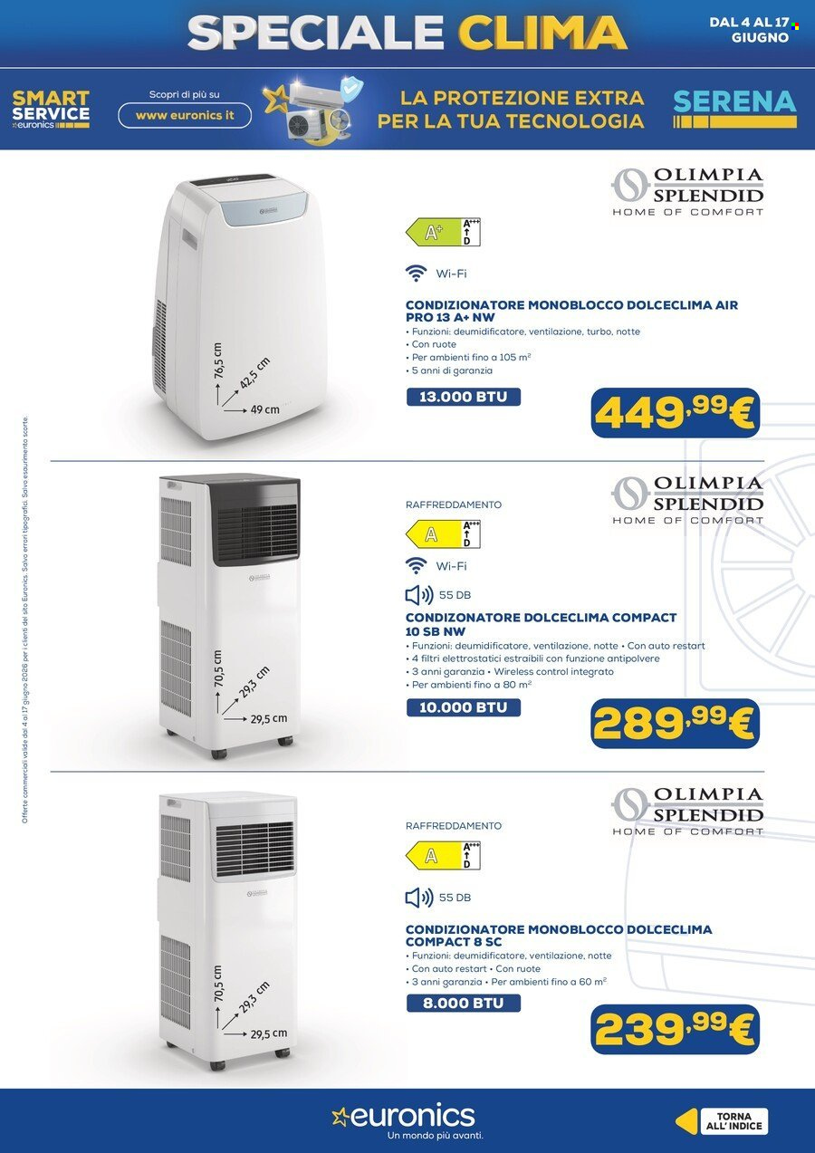 Volantino Euronics - 4/6/2026 - 17/6/2026. Pagina 18