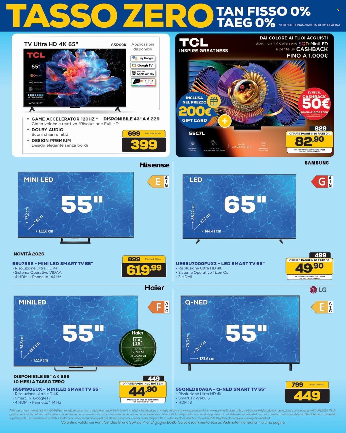 Volantino Euronics - 4/6/2026 - 17/6/2026. Pagina 9