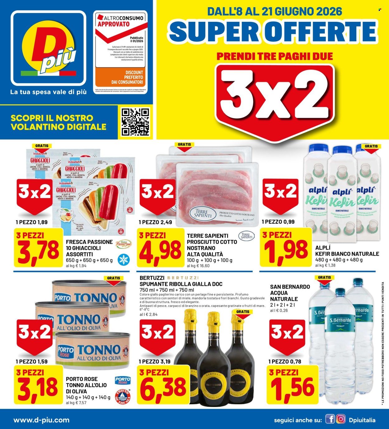 Volantino Dpiù - 8/6/2026 - 21/6/2026. Pagina 1