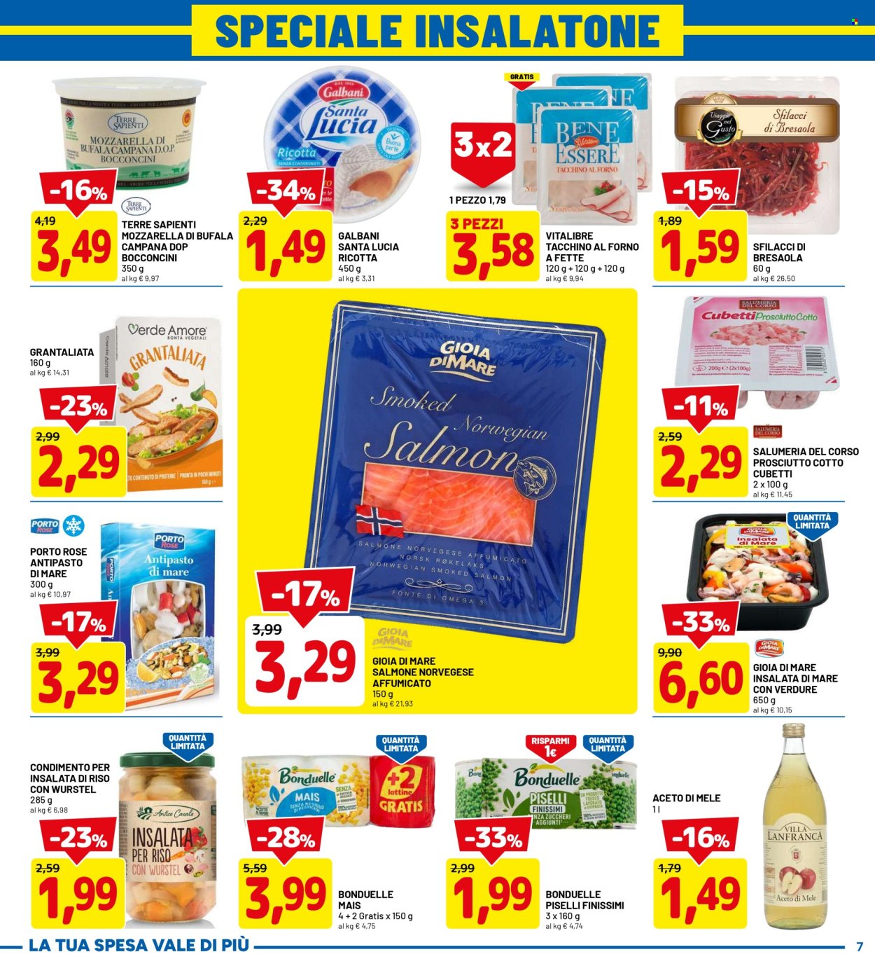Volantino Dpiù - 8/6/2026 - 21/6/2026. Pagina 7