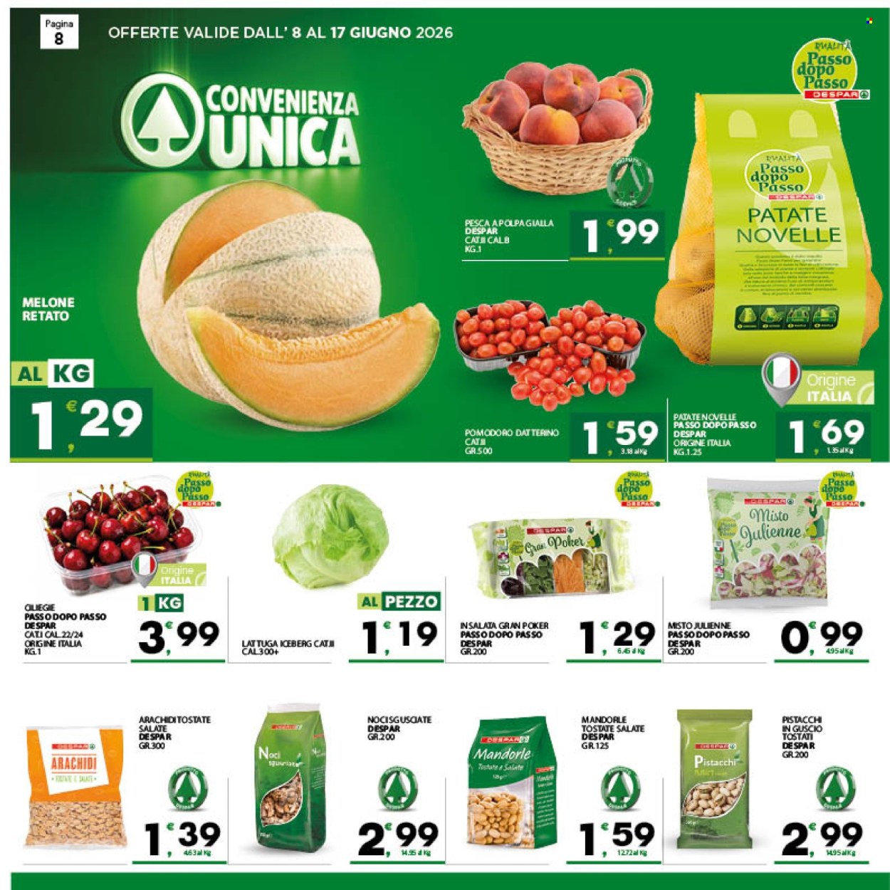 Volantino Eurospar - 8/6/2026 - 17/6/2026. Pagina 8