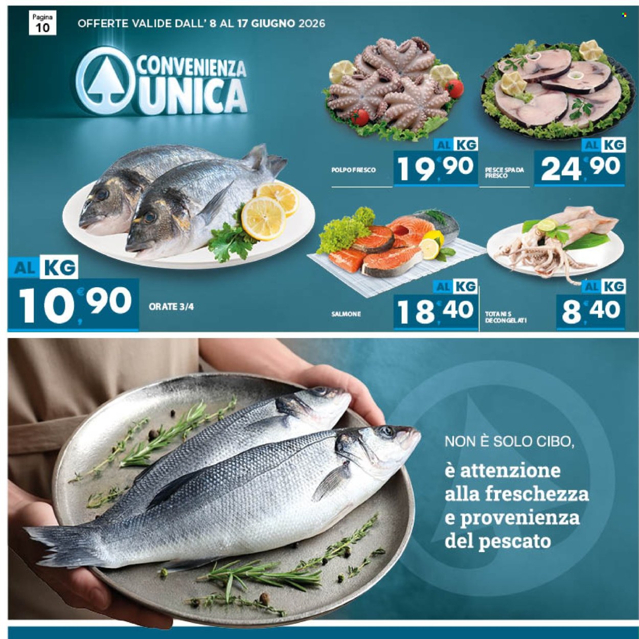 Volantino Eurospar - 8/6/2026 - 17/6/2026. Pagina 10