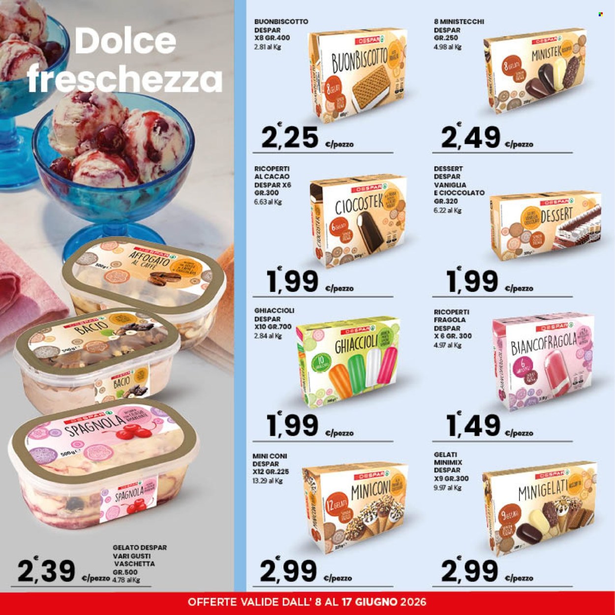 Volantino Eurospar - 8/6/2026 - 17/6/2026. Pagina 14