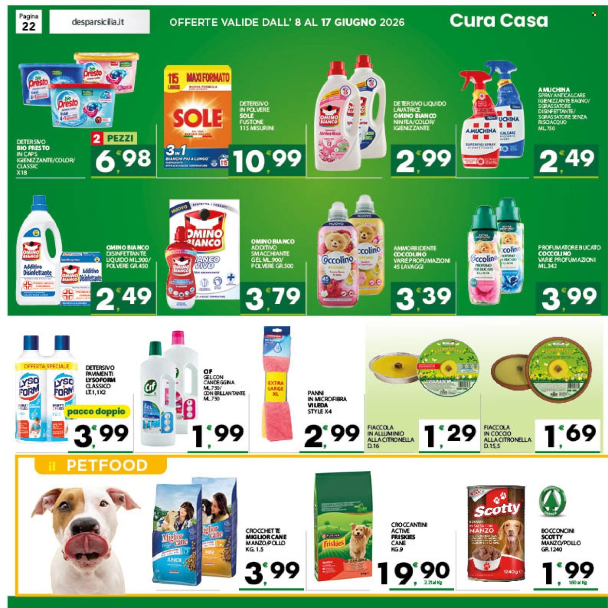 Volantino Eurospar - 8/6/2026 - 17/6/2026. Pagina 22