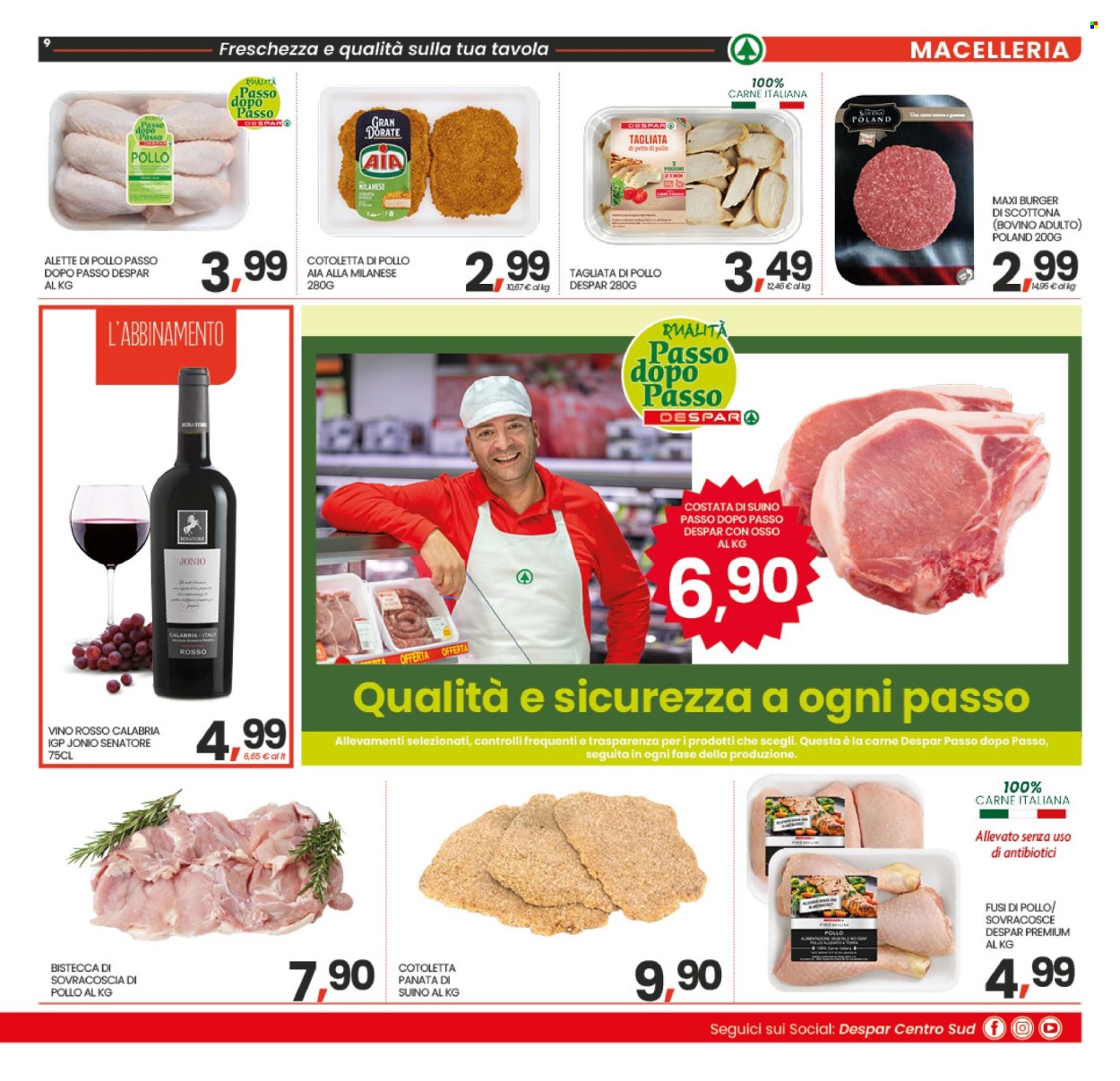 Volantino Eurospar - 8/6/2026 - 13/6/2026. Pagina 9