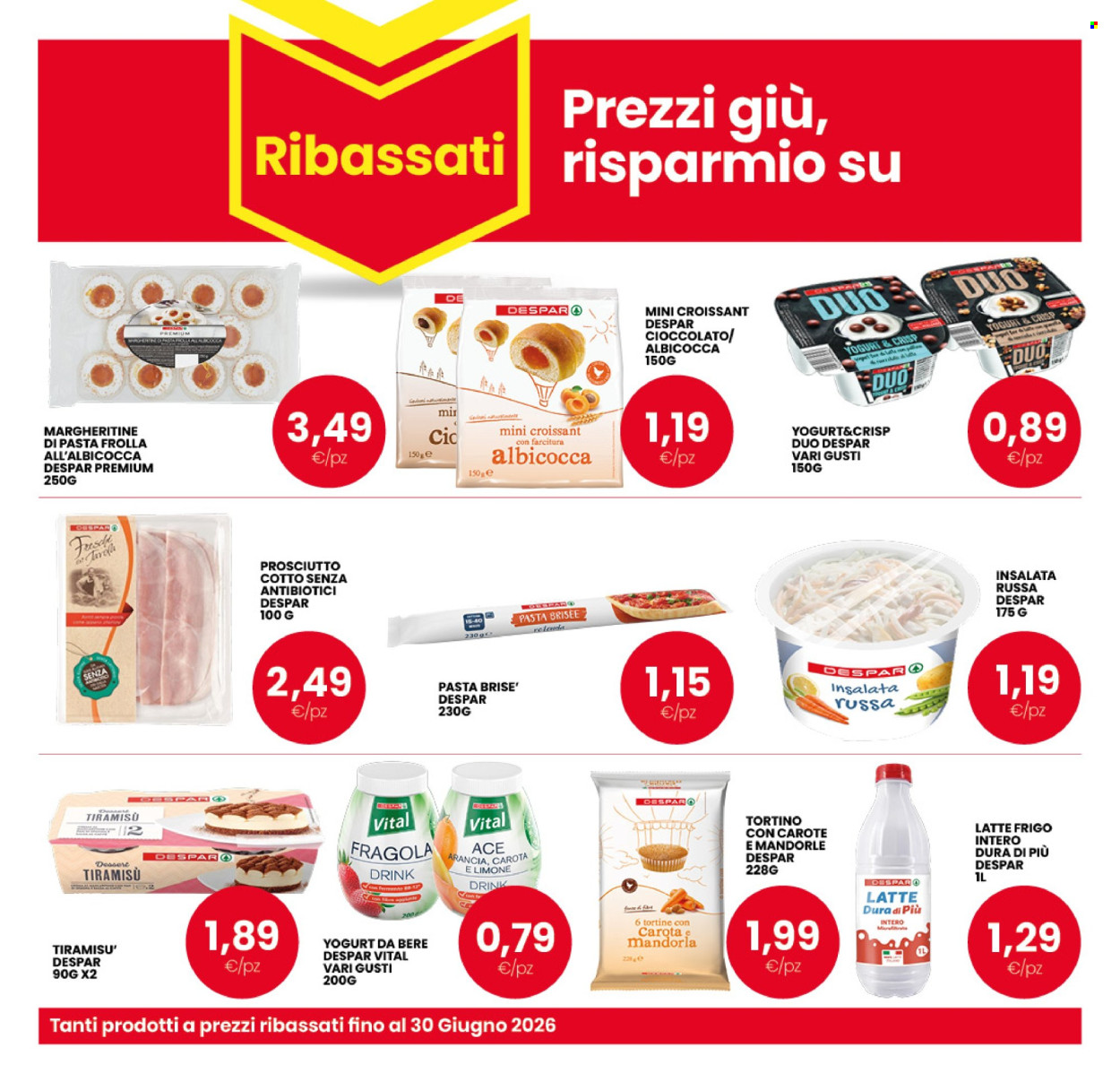 Volantino Eurospar - 8/6/2026 - 13/6/2026. Pagina 26