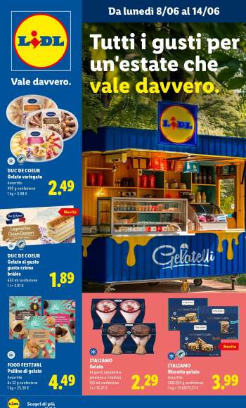 Volantino Lidl - 8/6/2026 - 14/6/2026.