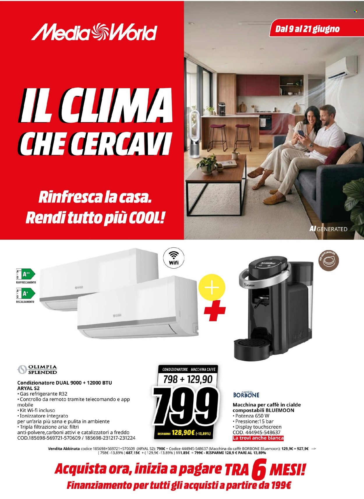 Volantino MediaWorld - 9/6/2026 - 21/6/2026. Pagina 1