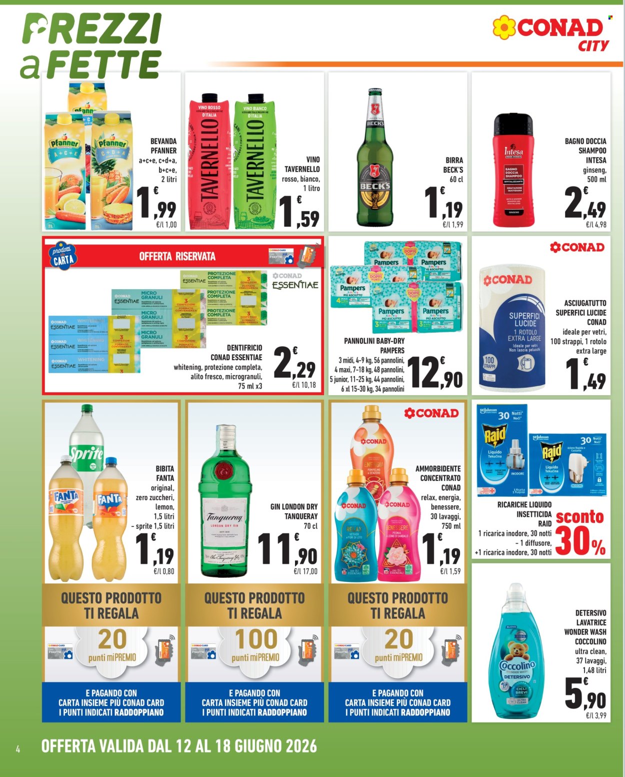 Volantino Conad City - 12/6/2026 - 18/6/2026. Pagina 4