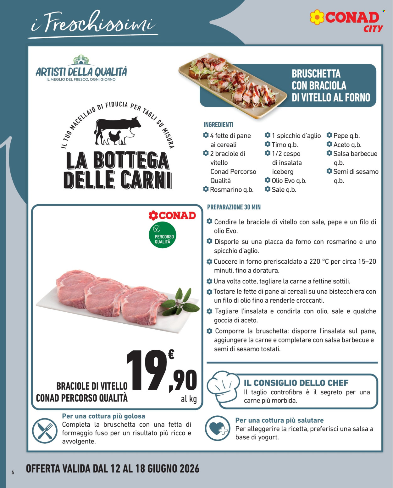 Volantino Conad City - 12/6/2026 - 18/6/2026. Pagina 6