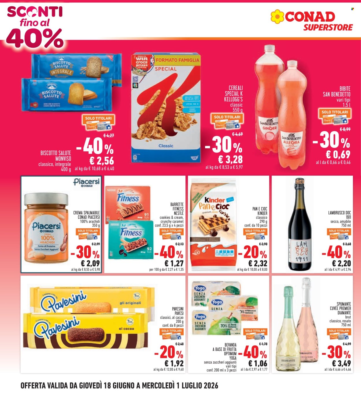 Volantino Conad Superstore - 18/6/2026 - 1/7/2026. Pagina 4
