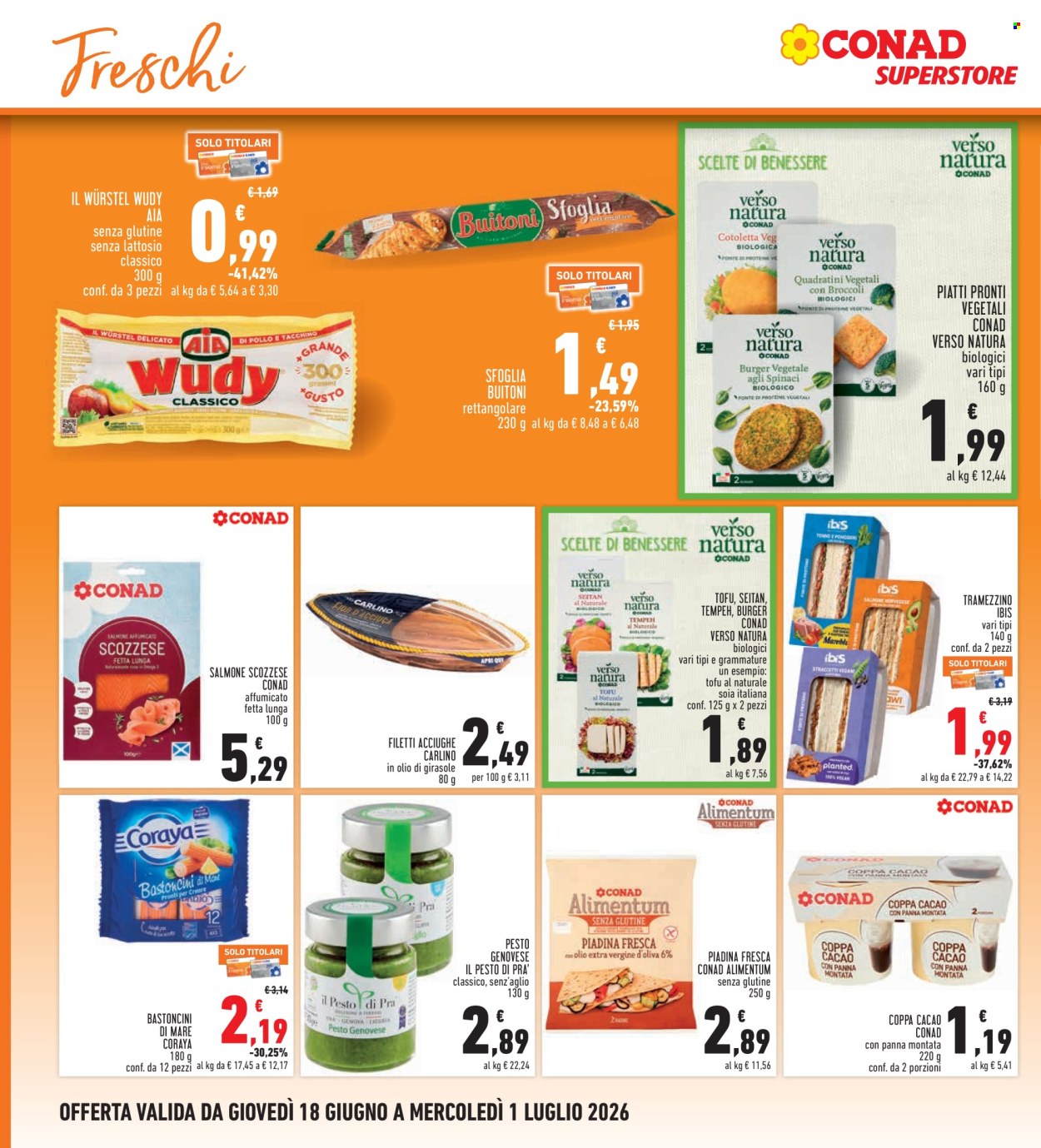 Volantino Conad Superstore - 18/6/2026 - 1/7/2026. Pagina 14