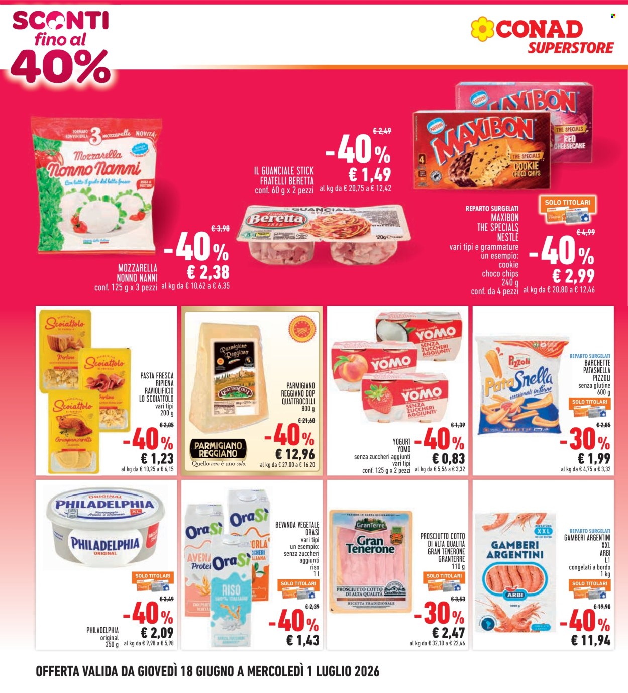 Volantino Conad Superstore - 18/6/2026 - 1/7/2026. Pagina 2