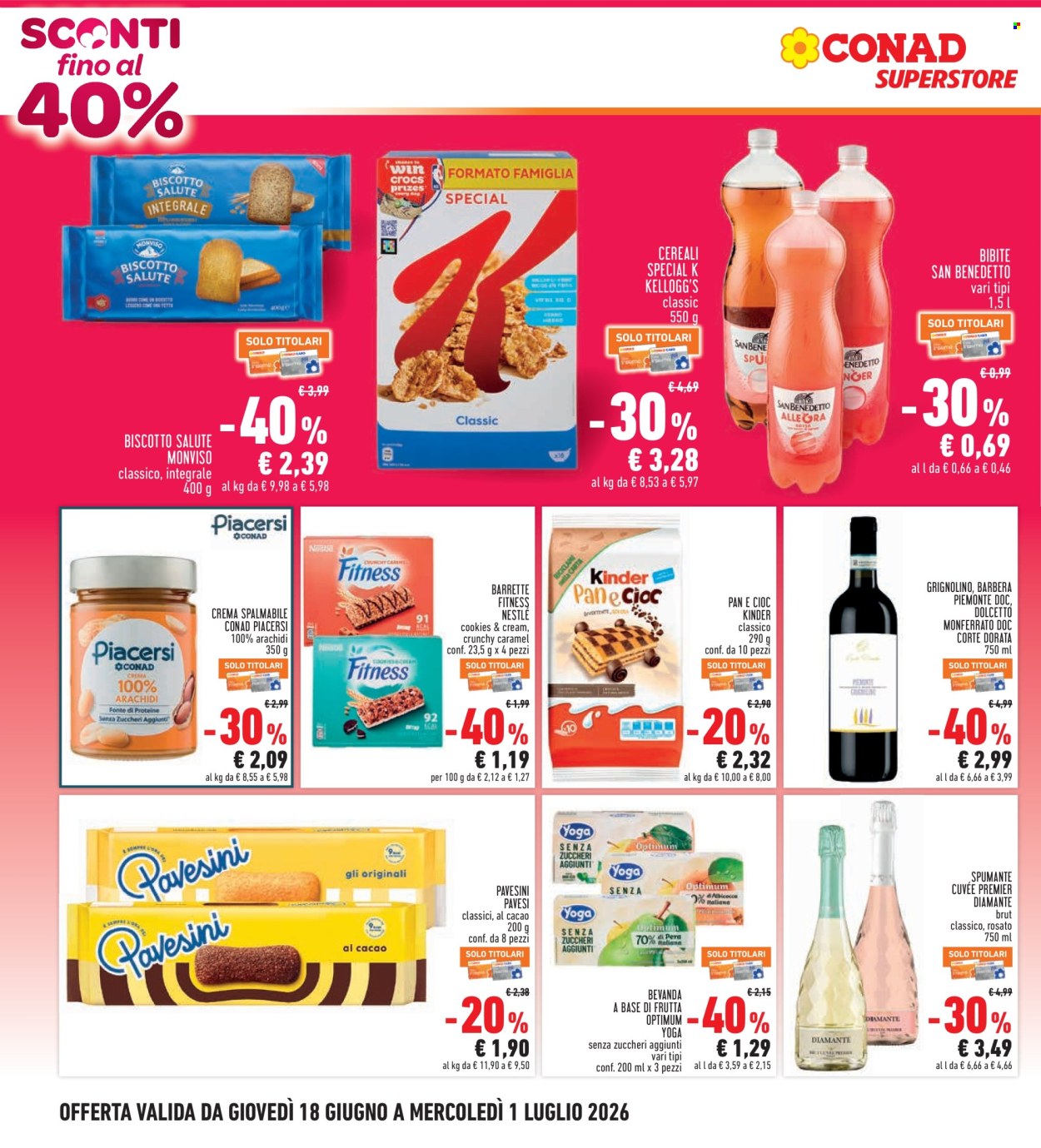Volantino Conad Superstore - 18/6/2026 - 1/7/2026. Pagina 4