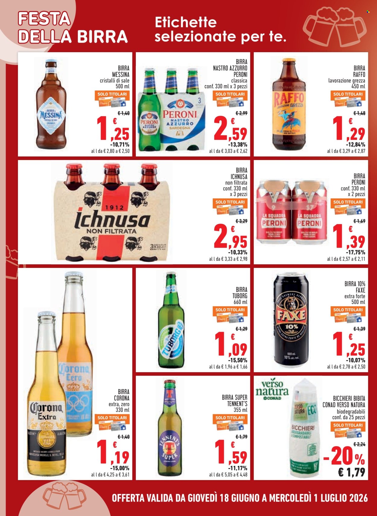 Volantino Conad City - 18/6/2026 - 1/7/2026. Pagina 18