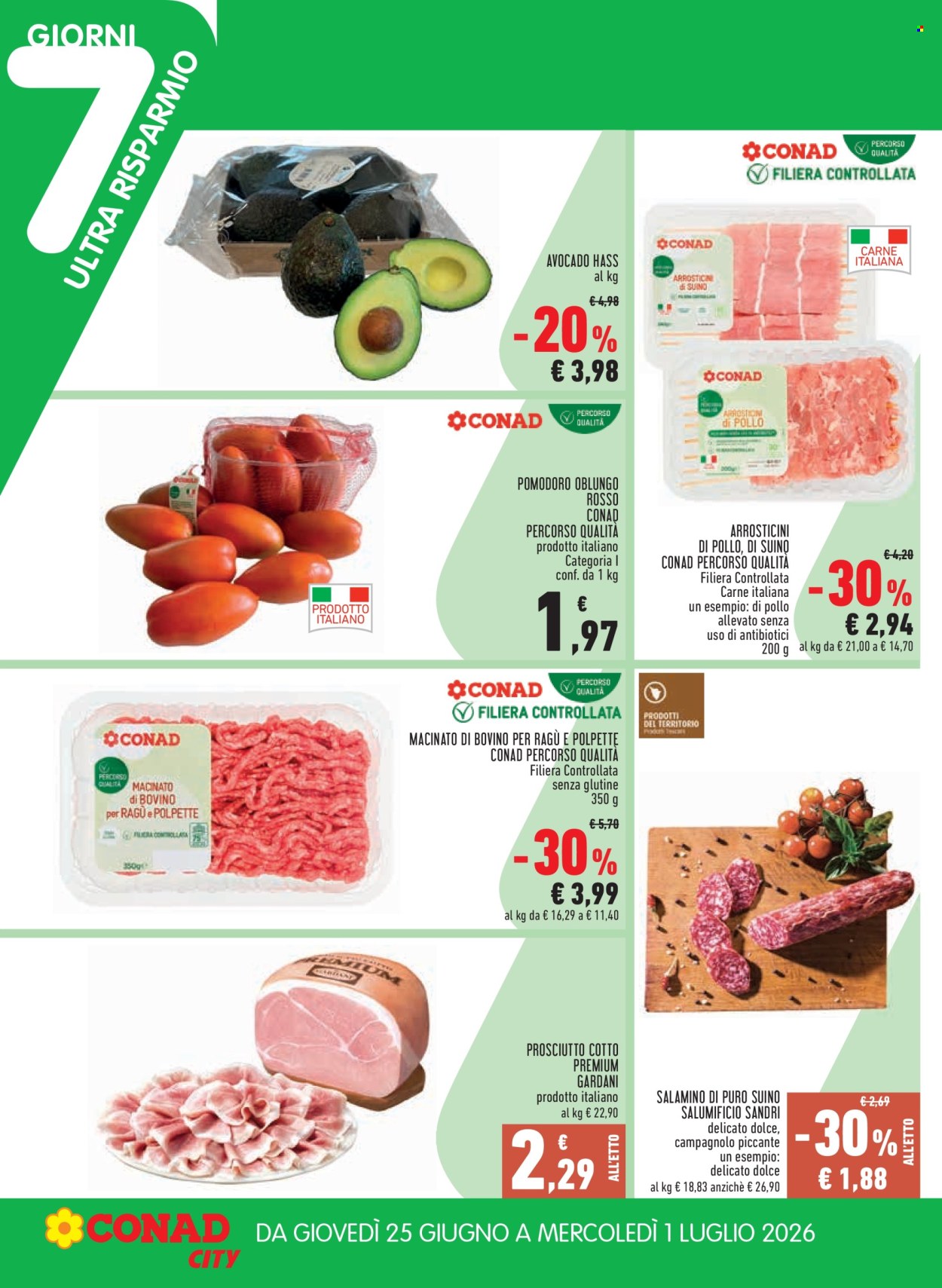 Volantino Conad City - 18/6/2026 - 1/7/2026. Pagina 22