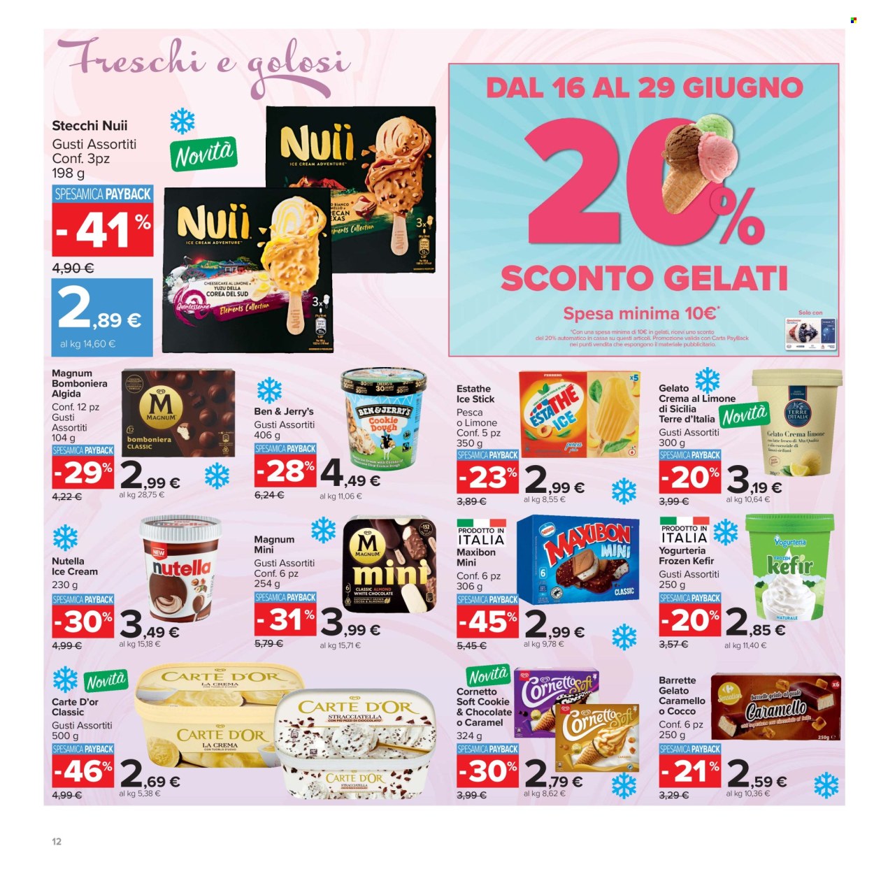 Volantino Carrefour - 16/6/2026 - 29/6/2026. Pagina 12