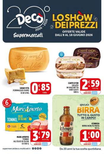 Volantino Deco - 8/6/2026 - 18/6/2026.