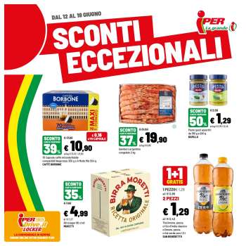 Volantino Iper, La grande i - 12/6/2026 - 18/6/2026.