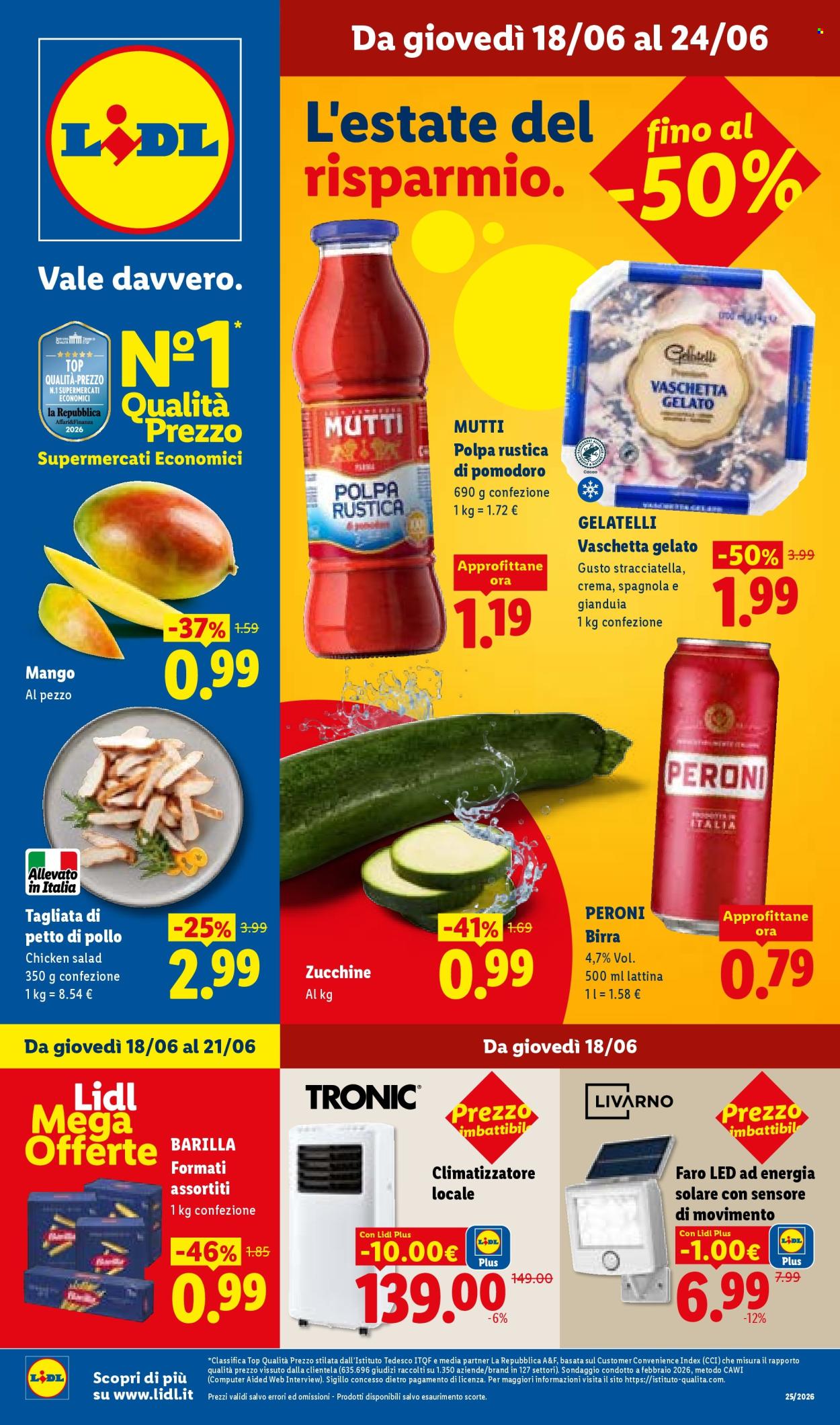 Volantino Lidl - 18/6/2026 - 24/6/2026. Pagina 1