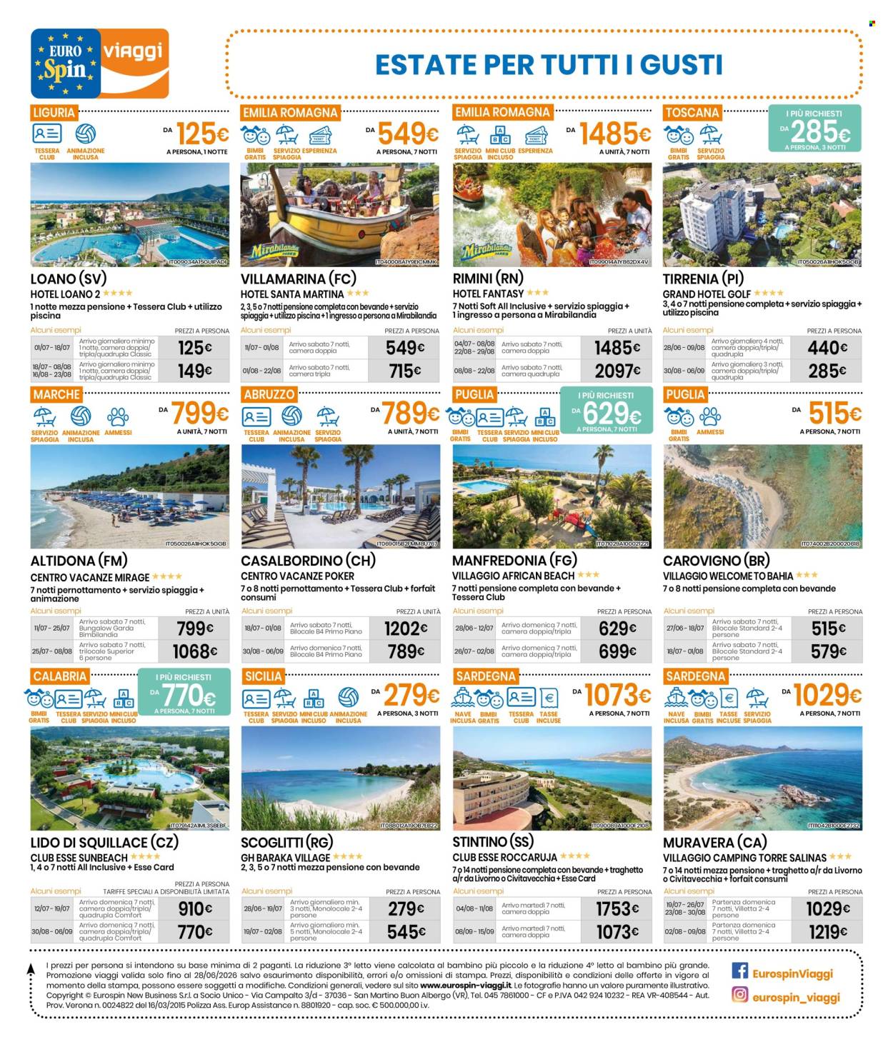 Volantino EuroSpin - 18/6/2026 - 28/6/2026. Pagina 18