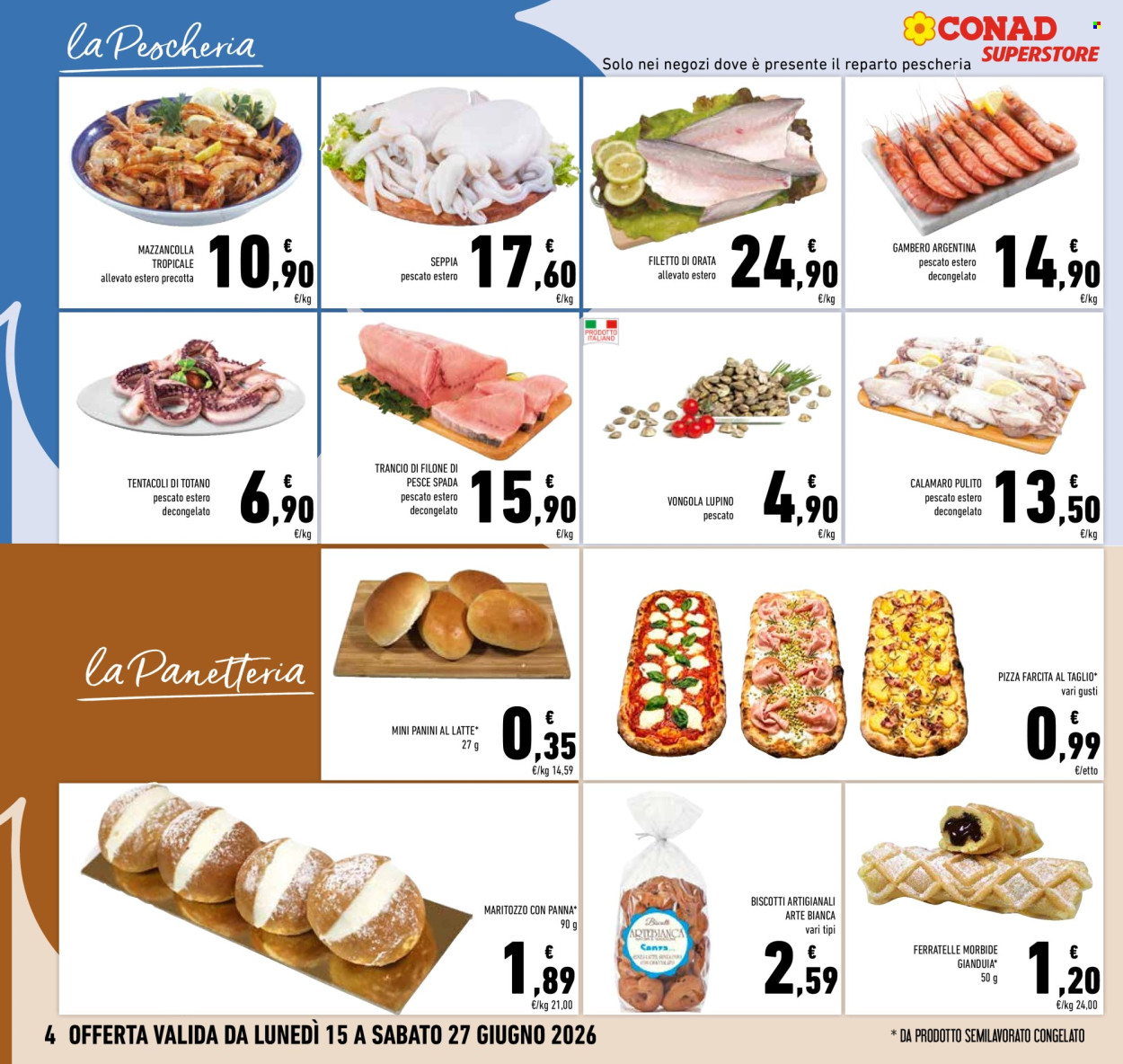 Volantino Conad Superstore - 15/6/2026 - 27/6/2026. Pagina 4