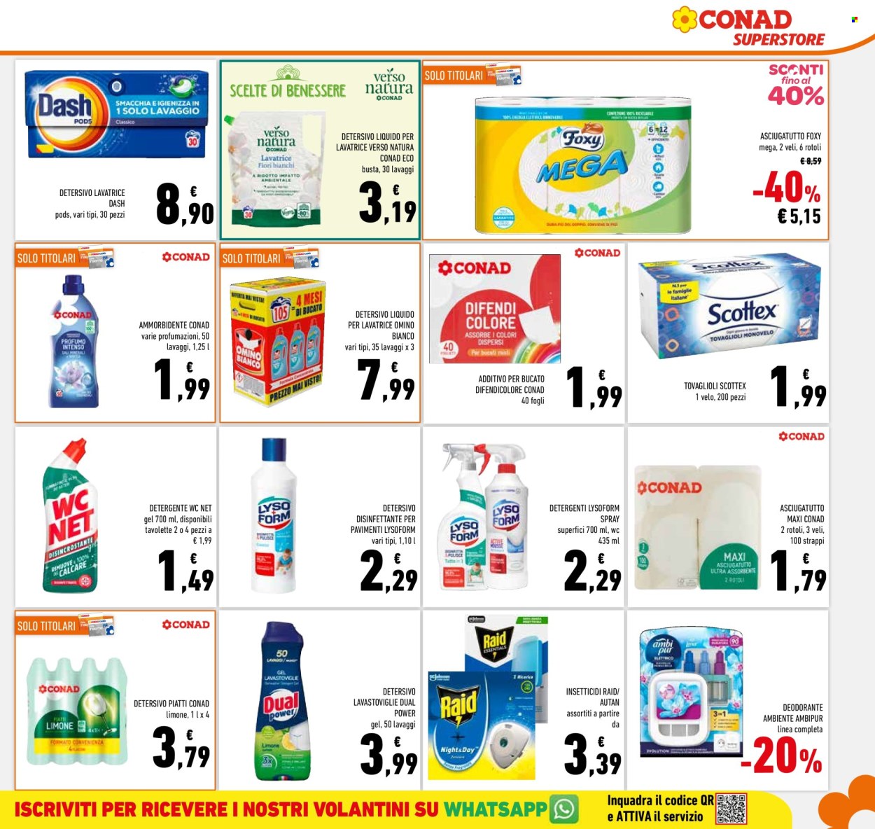 Volantino Conad Superstore - 15/6/2026 - 27/6/2026. Pagina 23