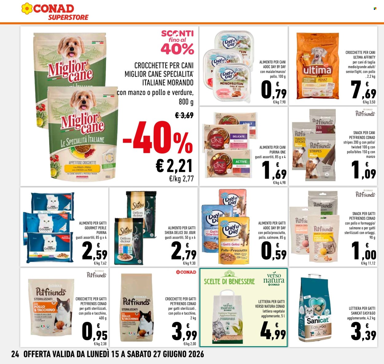 Volantino Conad Superstore - 15/6/2026 - 27/6/2026. Pagina 24