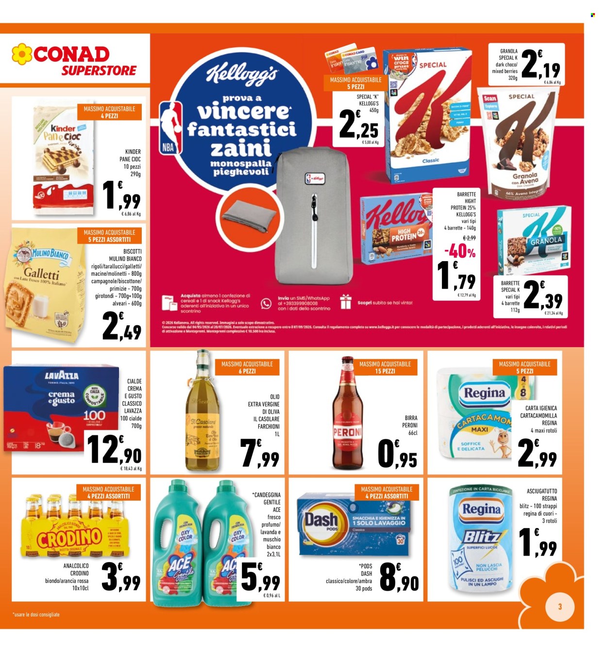 Volantino Conad Superstore - 17/6/2026 - 28/6/2026. Pagina 3