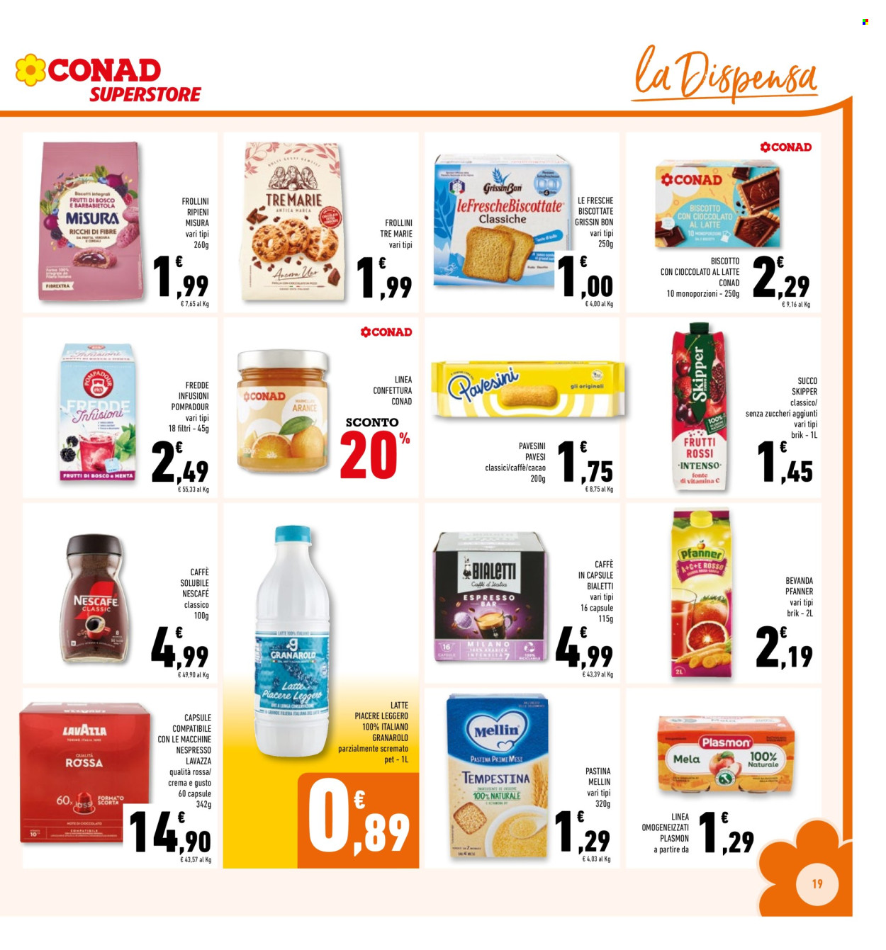 Volantino Conad Superstore - 17/6/2026 - 28/6/2026. Pagina 19