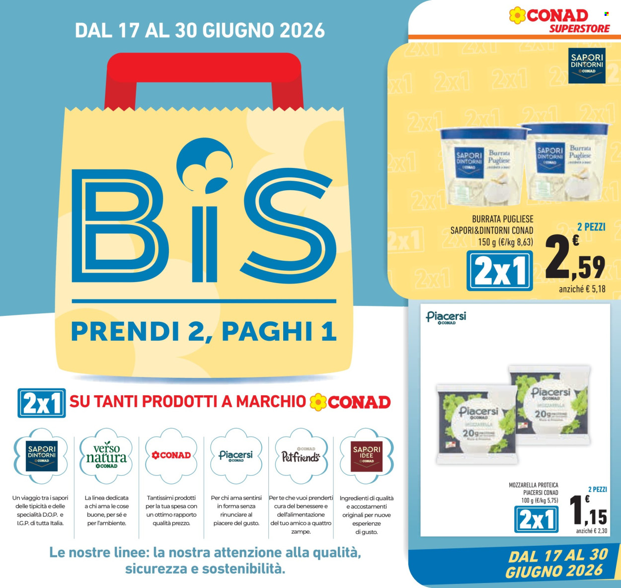 Volantino Conad Superstore - 17/6/2026 - 30/6/2026. Pagina 6