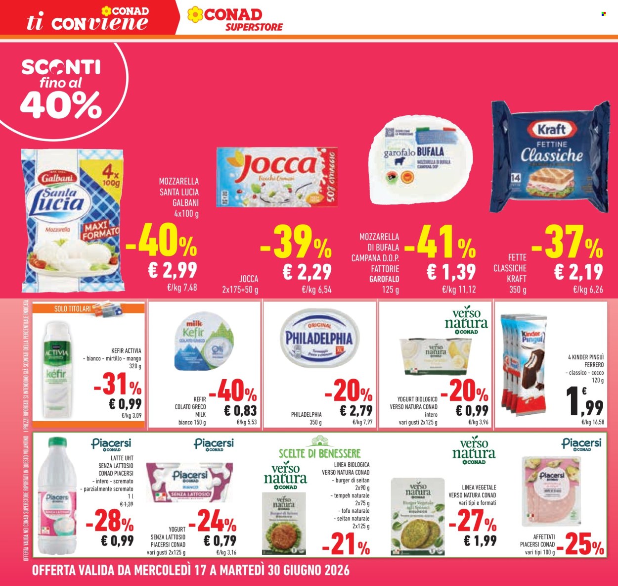 Volantino Conad Superstore - 17/6/2026 - 30/6/2026. Pagina 22