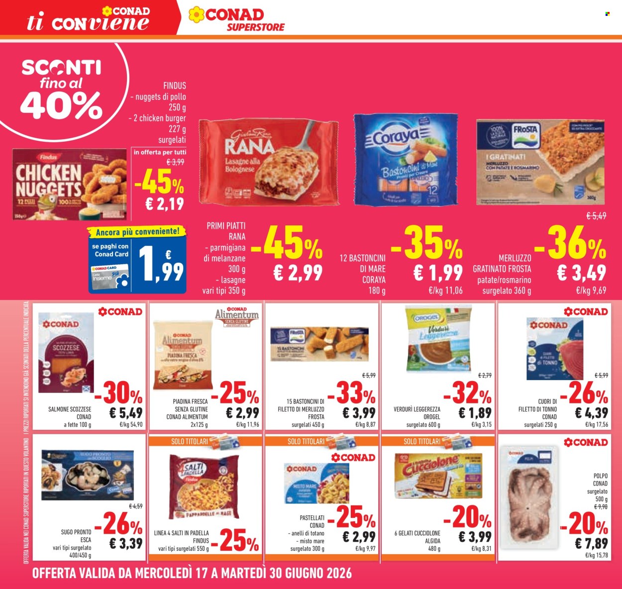 Volantino Conad Superstore - 17/6/2026 - 30/6/2026. Pagina 24