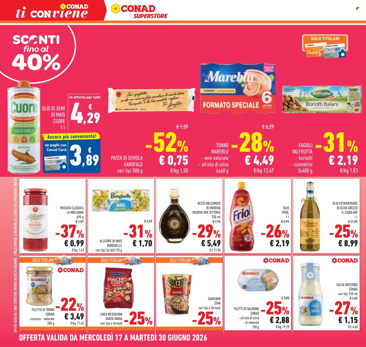 Volantino Conad Superstore - 17/6/2026 - 30/6/2026. Pagina 26