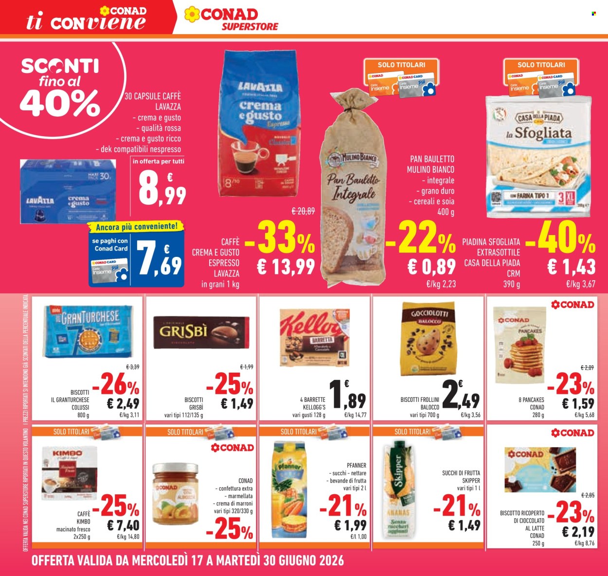 Volantino Conad Superstore - 17/6/2026 - 30/6/2026. Pagina 30