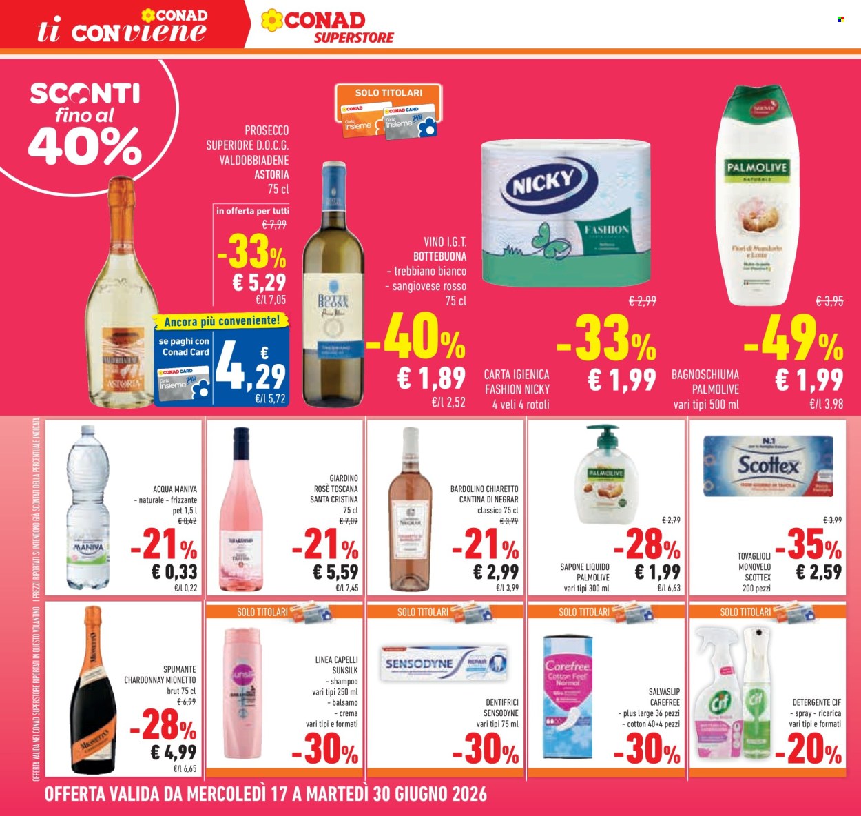 Volantino Conad Superstore - 17/6/2026 - 30/6/2026. Pagina 32