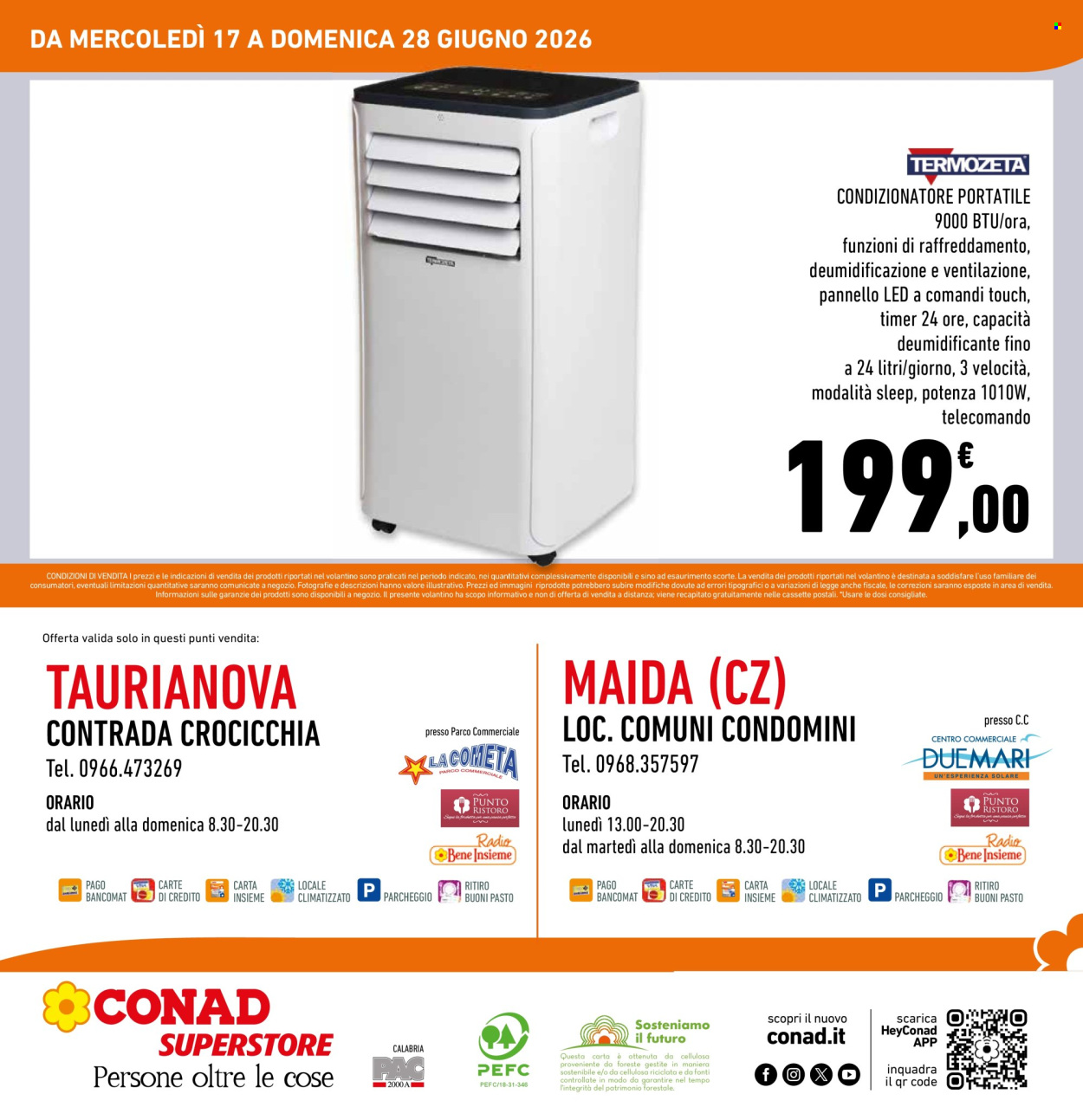 Volantino Conad Superstore - 17/6/2026 - 28/6/2026. Pagina 4