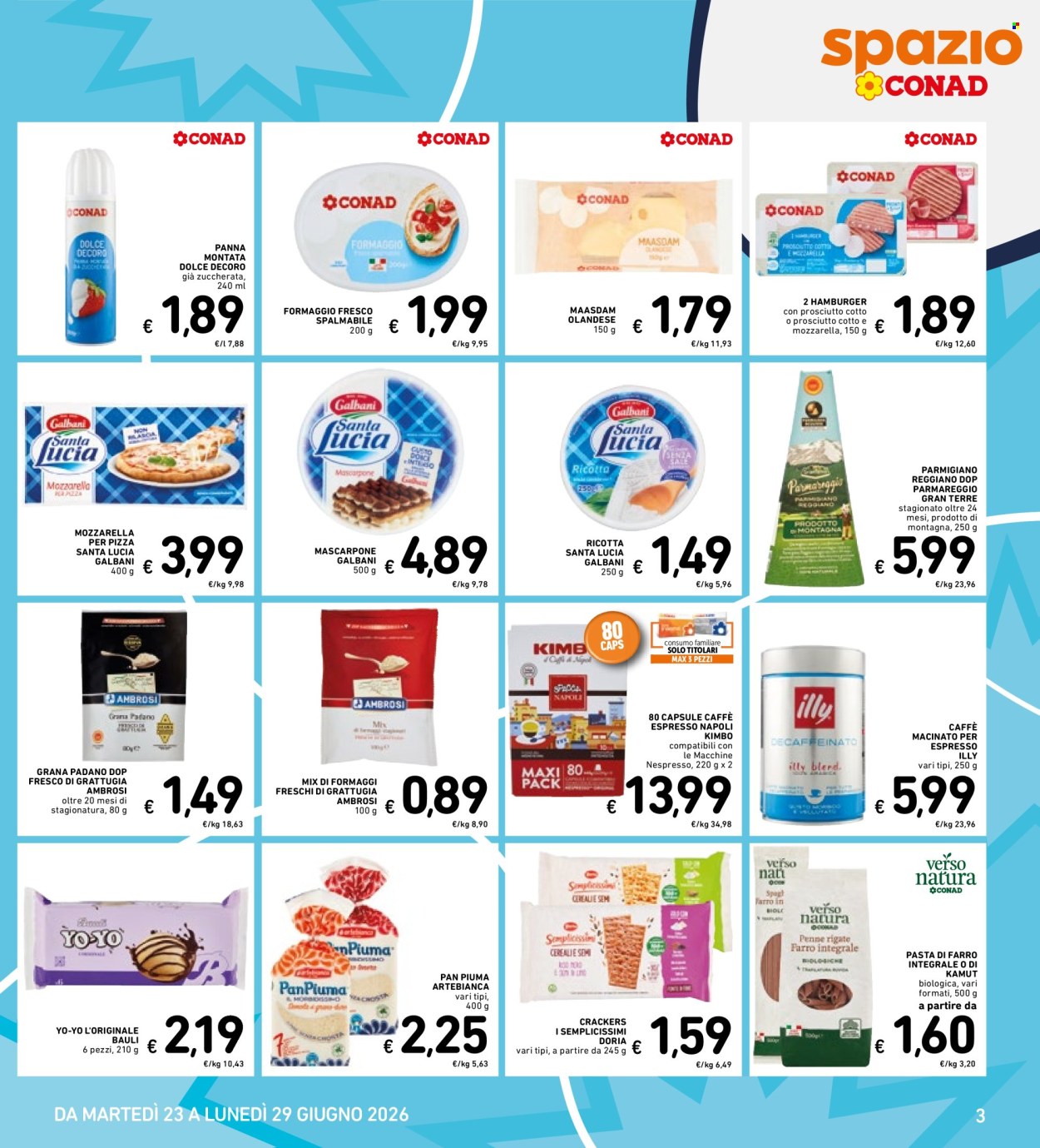Volantino Spazio Conad - 16/6/2026 - 29/6/2026. Pagina 3