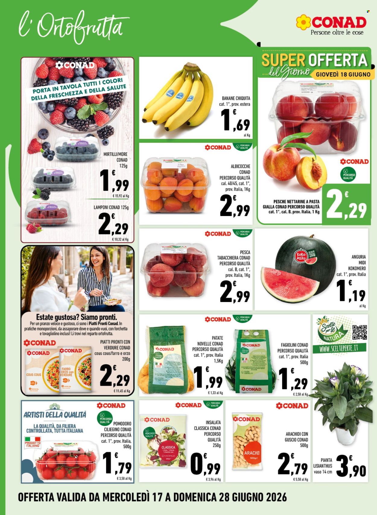 Volantino Margherita Conad - 17/6/2026 - 28/6/2026. Pagina 2
